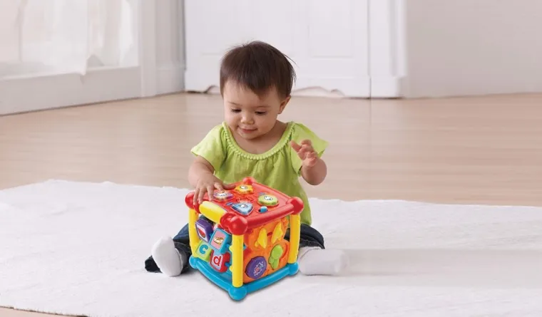 Vtech, Babies & The Bear, Kostka Rozmaitości, zabawka interaktywna