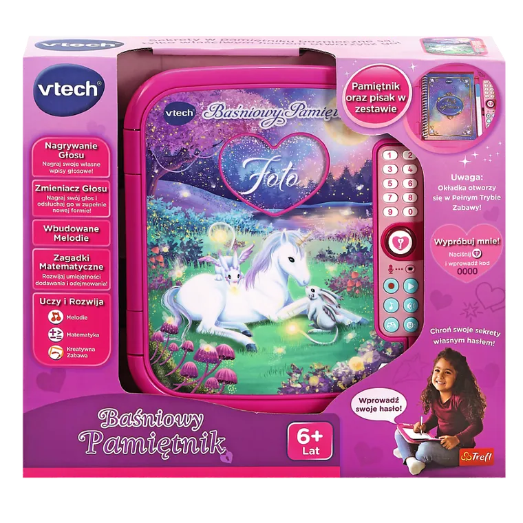 Vtech, Baśniowy pamiętnik na kod, zabawka interaktywna
