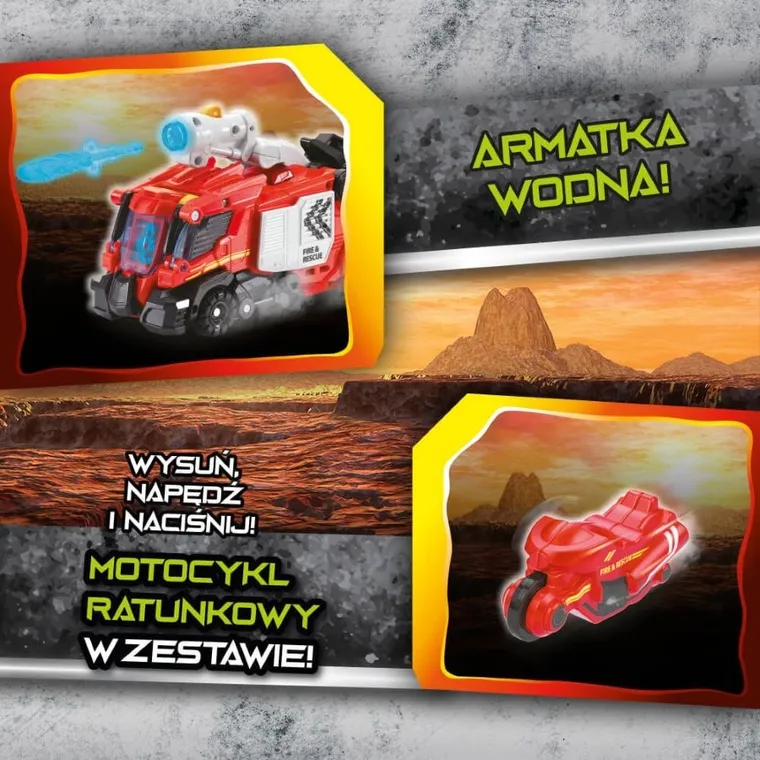 Vtech, Motozaury, Triceratops Nexor, pojazd transformujący XL