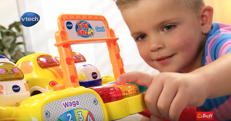 Vtech, Tut Tut Autka, Garaż, zestaw