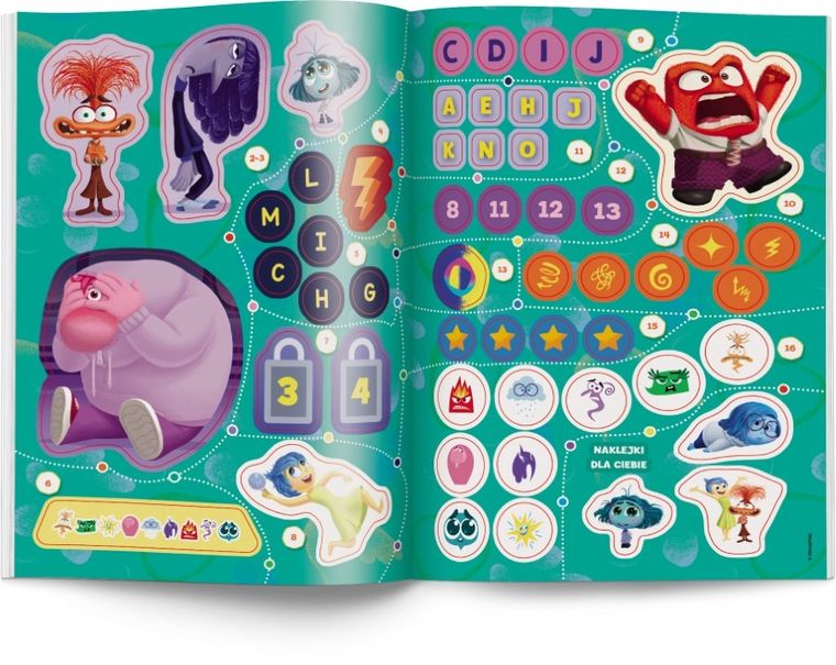 W głowie się nie mieści 2. 100 brokatowych naklejek