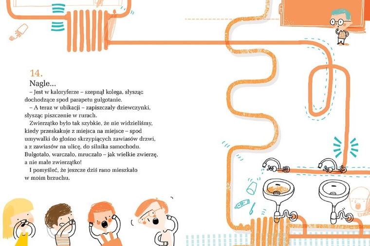 W moim brzuchu mieszka jakieś zwierzątko