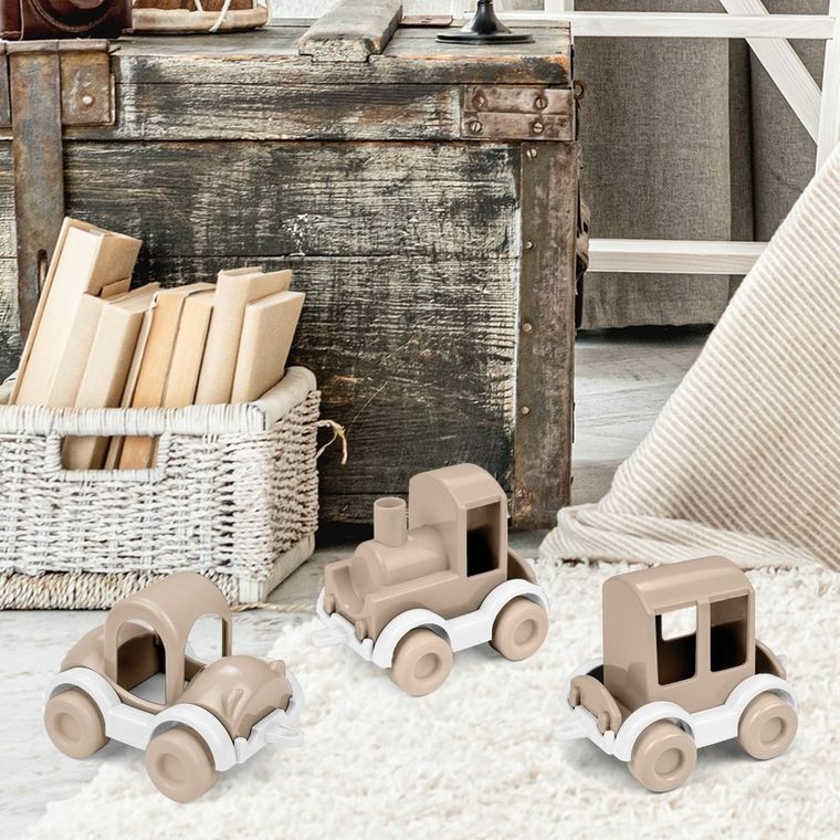 Wader, Biszkoptowa Chmurka, Kid Cars Trio, zestaw pojazdów