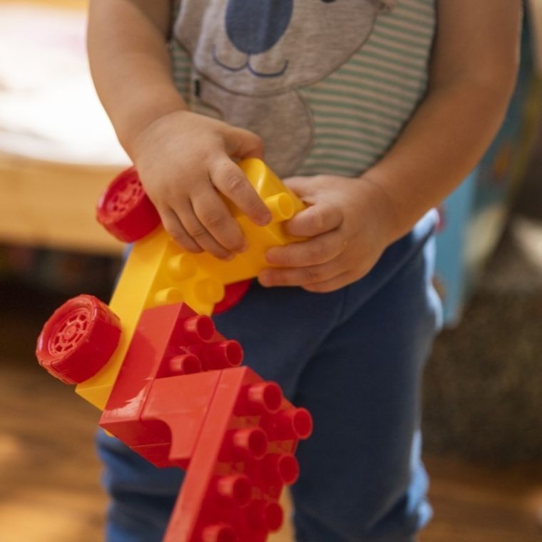 Wader, Kids Blocks, klocki konstrukcyjne, 50 elementów