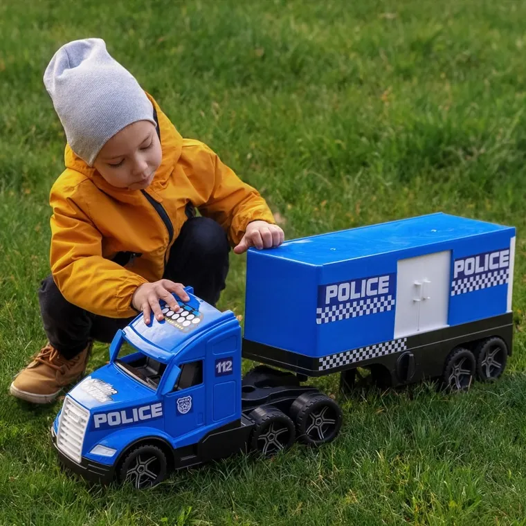 Wader, Magic Truck Action, ciężarówka policyjna
