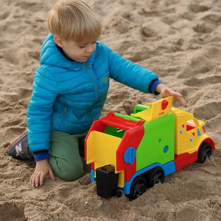 Wader, Magic Truck Basic, ciężarówka śmieciarka