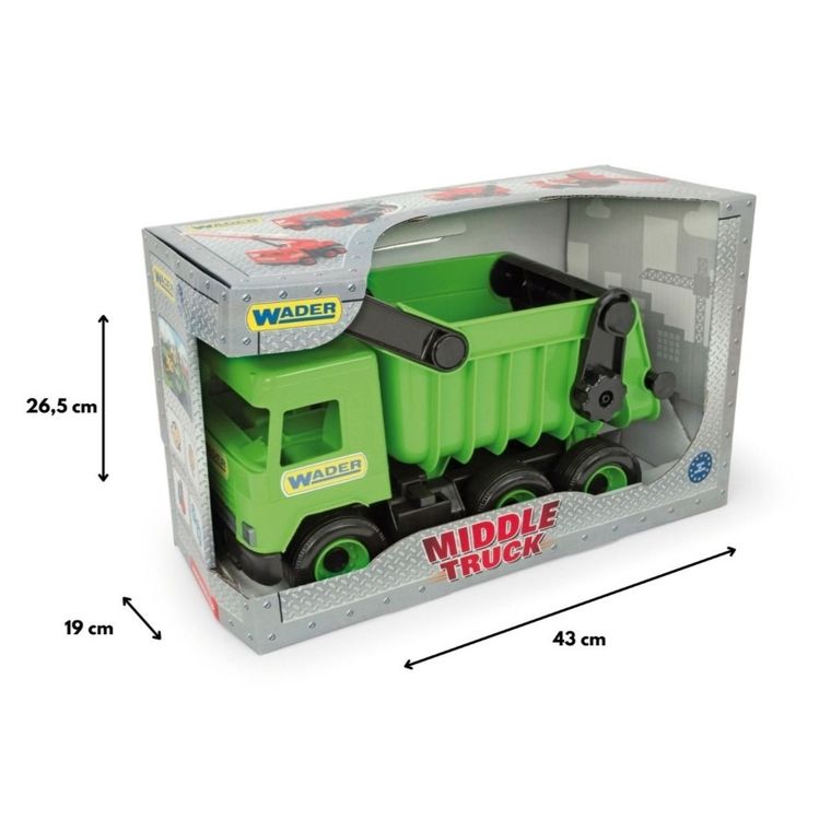 Wader, Middle Truck, wywrotka, zielona