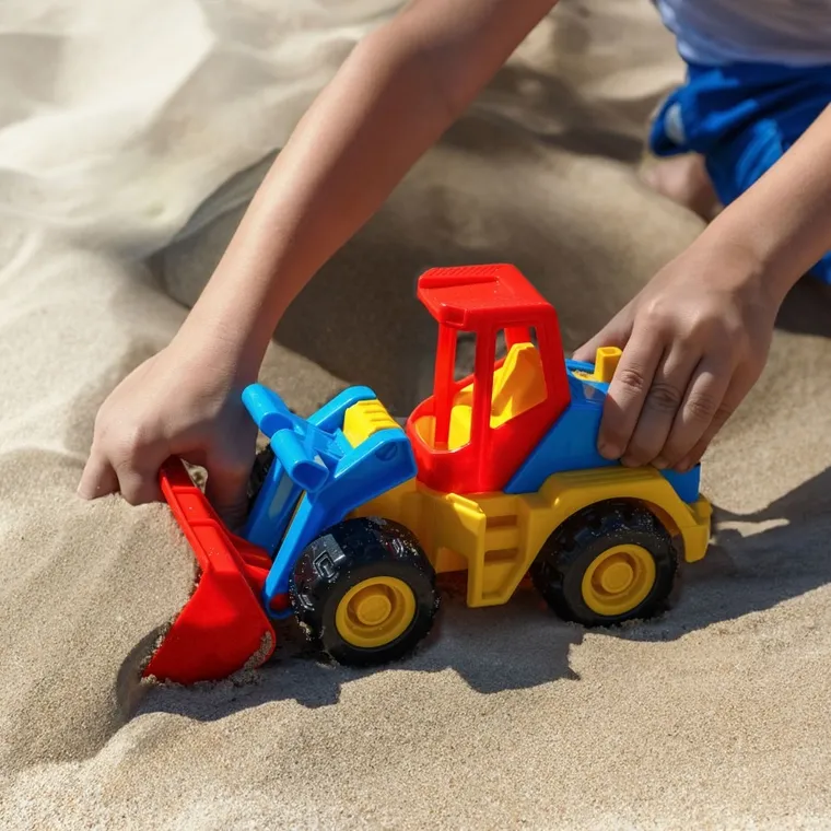 Wader, Multi Truck, wywrotka z koparką, 38 cm