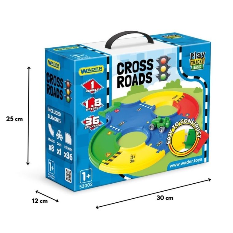 Wader, Play Tracks Basic, Cross Roads, tor, 1,8m