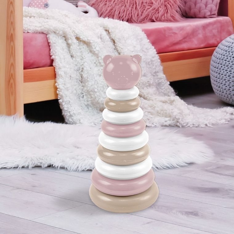 Wader, Różana Wata Cukrowa, Misiowa piramidka, 11 elementów