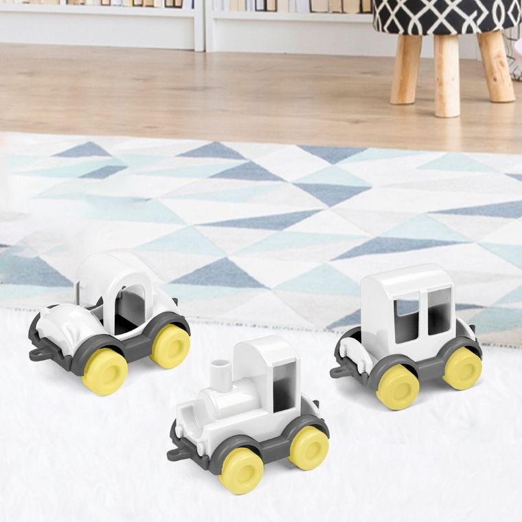 Wader, Słoneczny Poranek, Kid Cars Trio, zestaw pojazdów