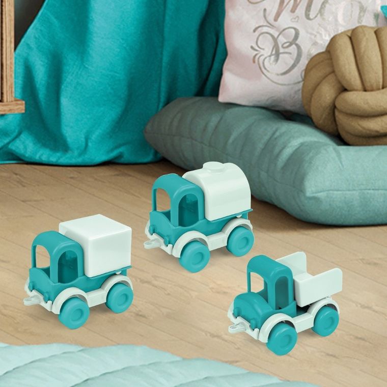 Wader, Szmaragdowa Komnata, Kid Cars Trio, zestaw pojazdów