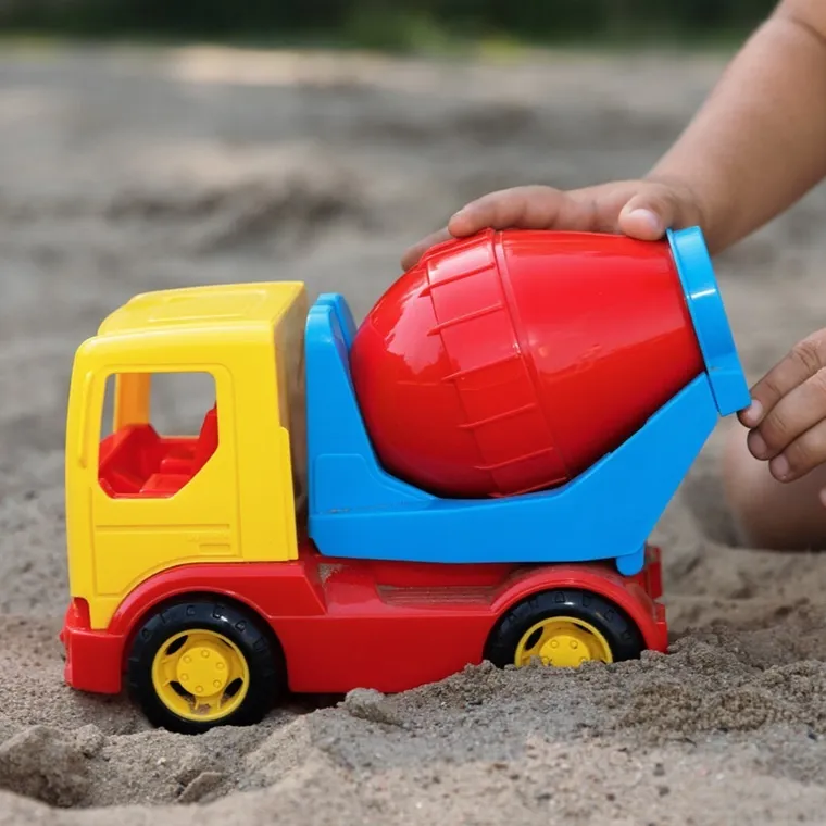 Wader, Tech Truck, Betoniarka, 24,5 cm