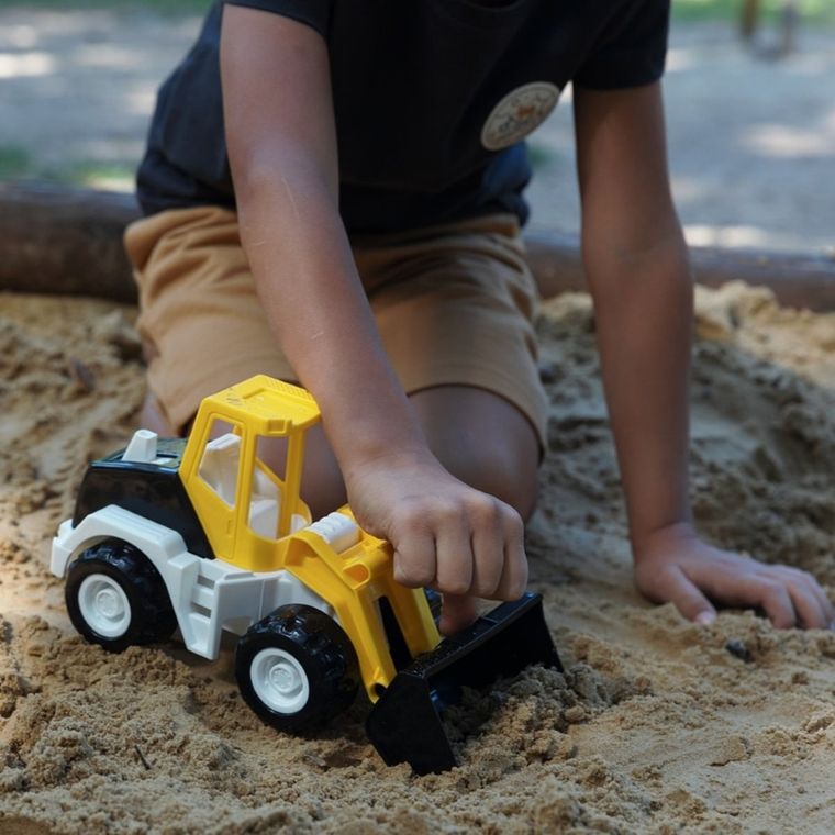 Wader, Tech Truck, Ładowarka, 27 cm