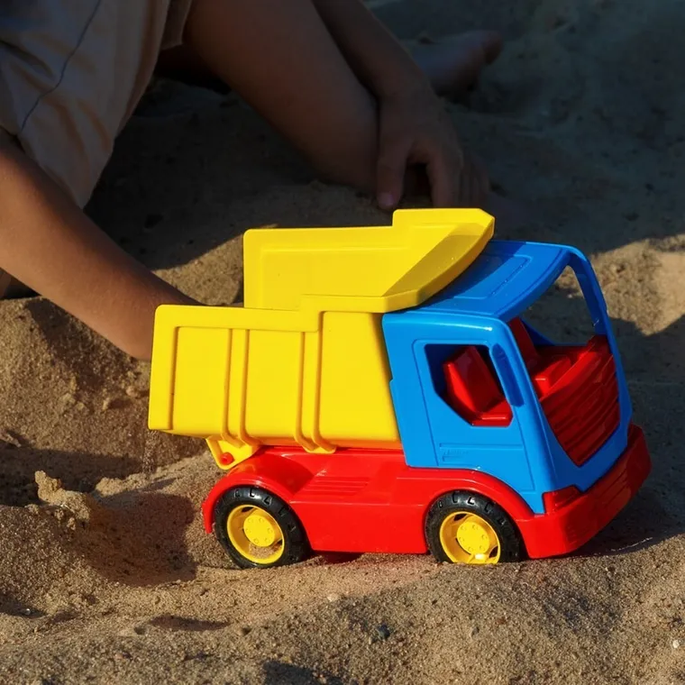 Wader, Tech Truck, Wywrotka, 23 cm