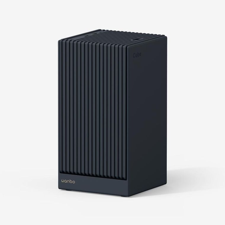 Wanbo, Cube 2 Pro, projektor, niebieski, 500 ANSI, Android TV 11, Gimbal