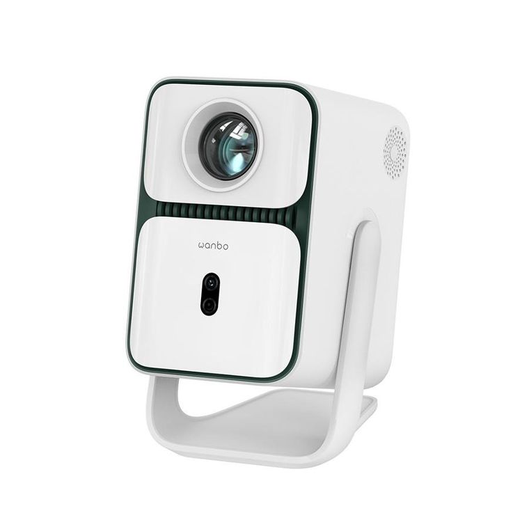 Wanbo, T2 Ultra, projektor, biały, 500 ANSI, 1080p Full HD, Android TV 11, Gimbal