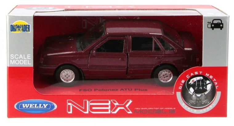 Welly, Polonez, pojazd, model metalowy, 1 szt.