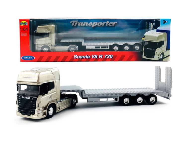 Welly, Tir Scania V8 R730, model pojazdu, 1:64