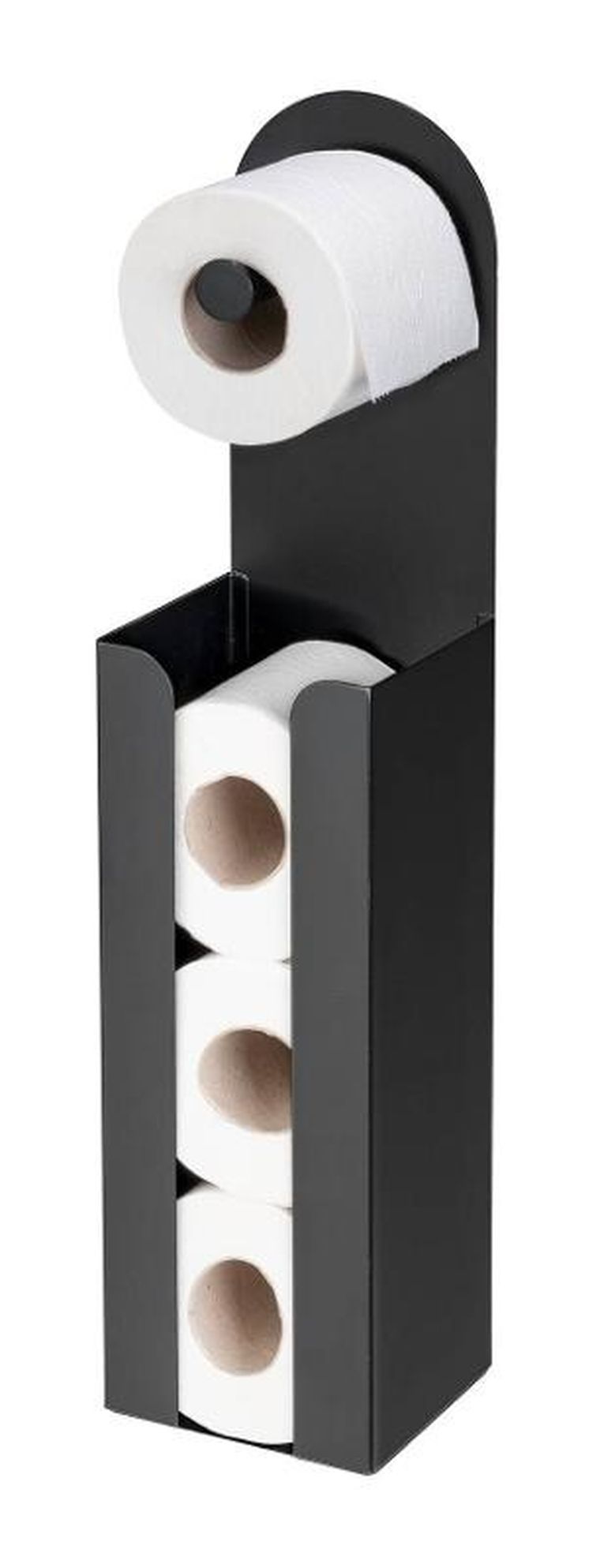 Wenko, Agira, stojak na szczotkę WC z uchwytem na papier 2w1