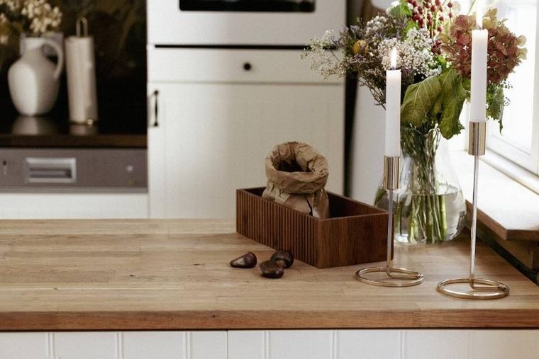 Wenko, bambusowy pojemnik kuchenny, Mera