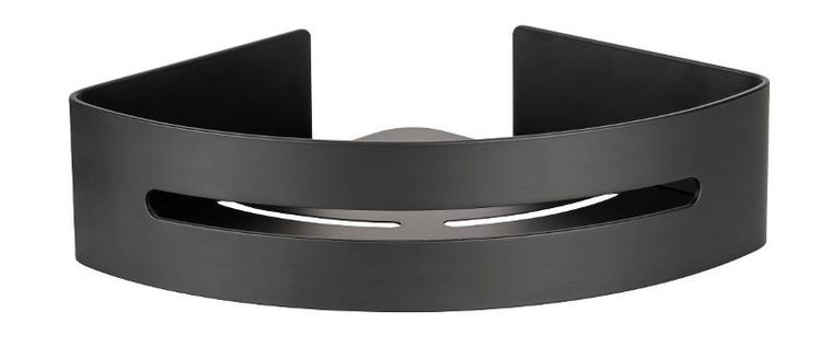 Wenko, Bivio, półka łazienkowa, narożna, aluminiowa, montaż bez wiercenia