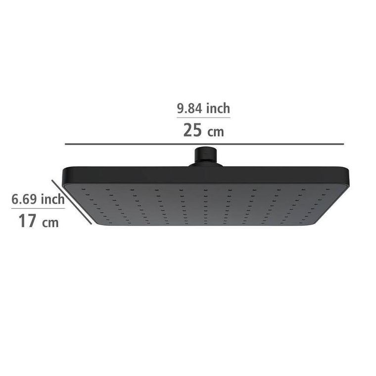 Wenko, deszczownica sufitowa z automatycznym czyszczeniem, 25-17 cm