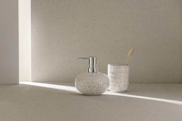 Wenko, dozownik do mydła ceramiczny, Pergole Cream