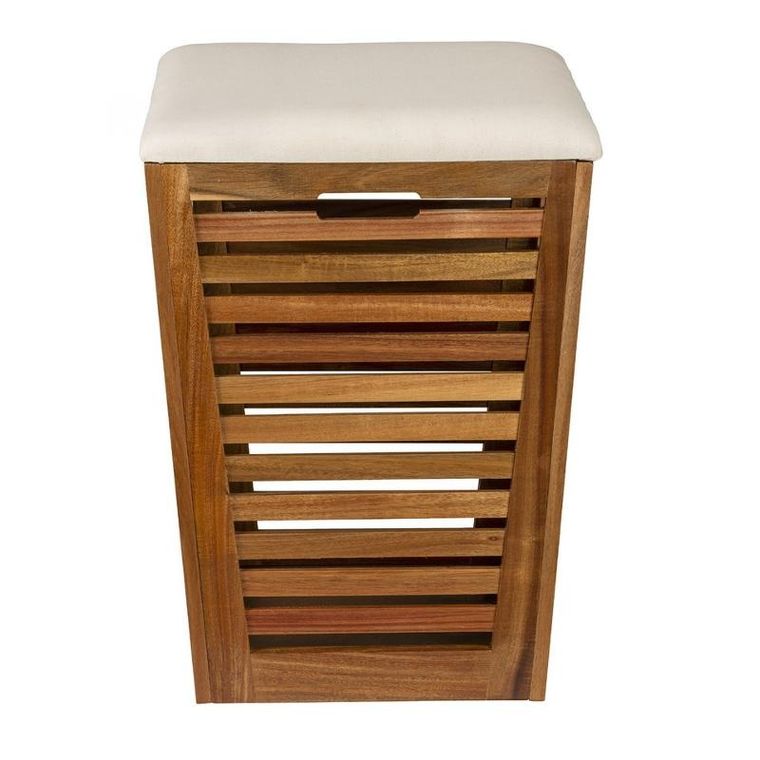 Wenko, Fondi, kosz na pranie z siedziskiem, 56 cm