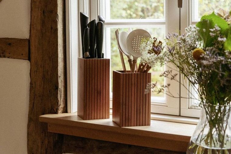 Wenko, Mera, bambusowy stojak na noże