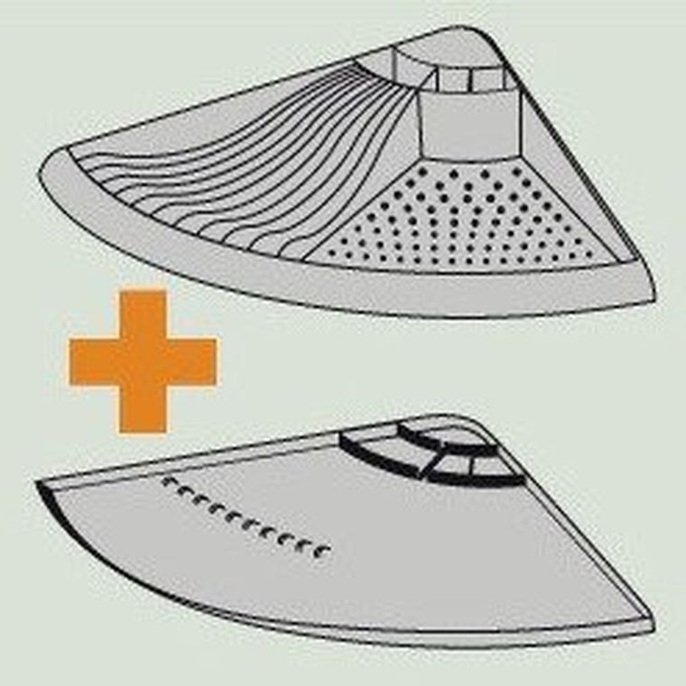 Wenko, narożna suszarka do naczyń, ociekacz