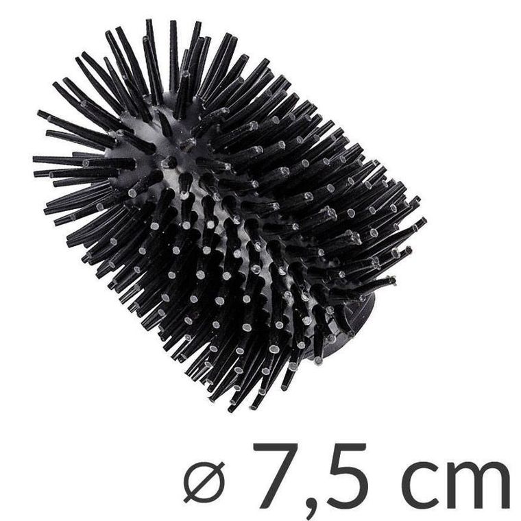 Wenko, Nerno, szczotka WC z ceramicznym pojemnikiem, średnica 10,5 cm
