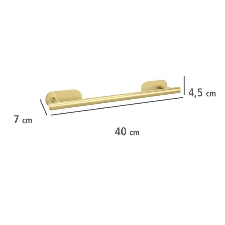 Wenko, Orea, wieszak na ręczniki, turbo-loc, stal nierdzewna