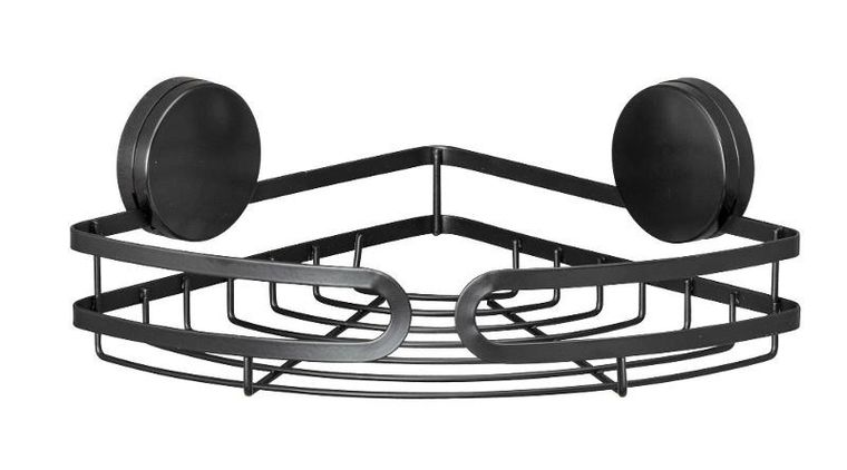 Wenko, półka pod prysznic, Pavia Static-Loc, narożna