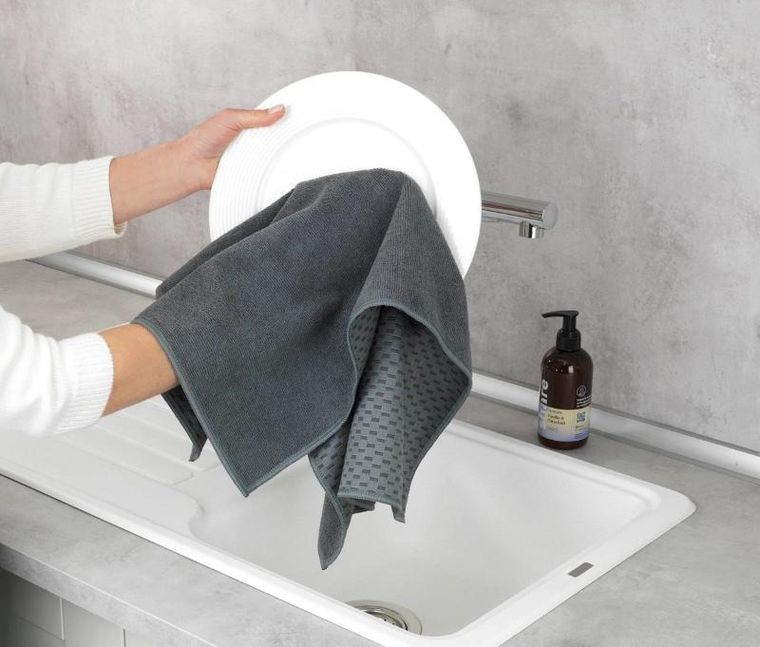 Wenko, ściereczki kuchenne z mikrofibry, Miko, 2 szt.