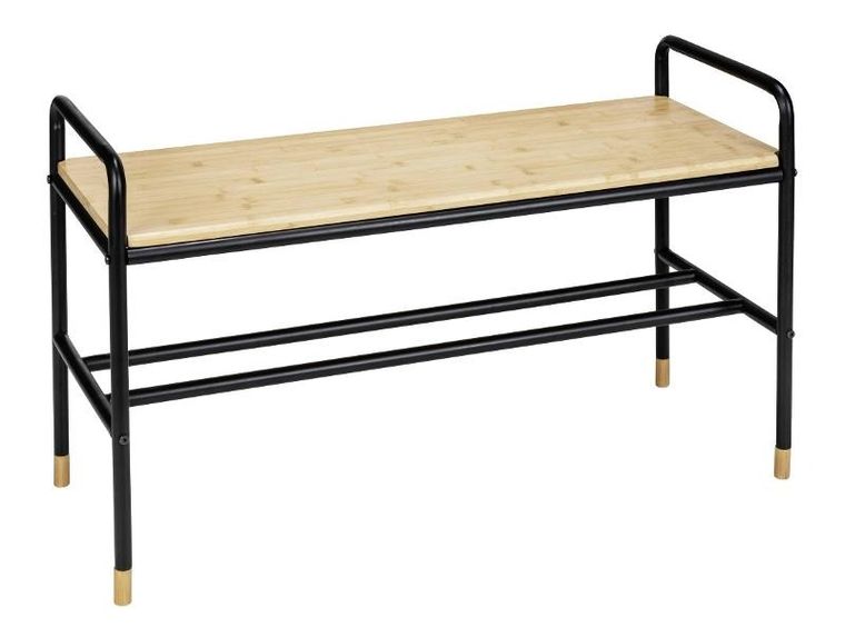 Wenko, szafka na buty z bambusową półką, 80-50-33.5 cm, Loft