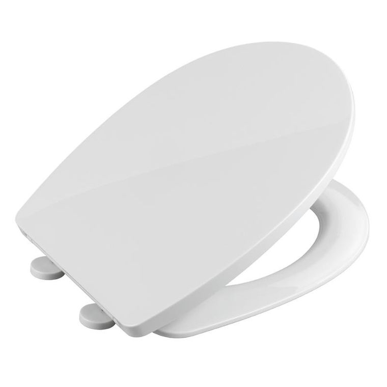 Wenko, Tavola, wolnoopadająca deska sedesowa, biała, 45-36,5 cm