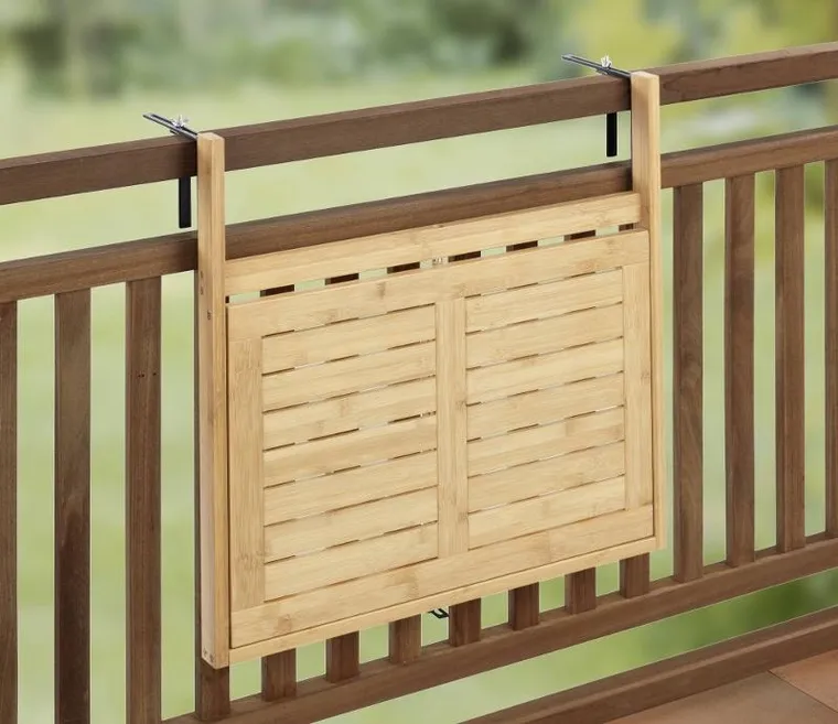 Wenko, Waikiki, składany stolik balkonowy na barierkę