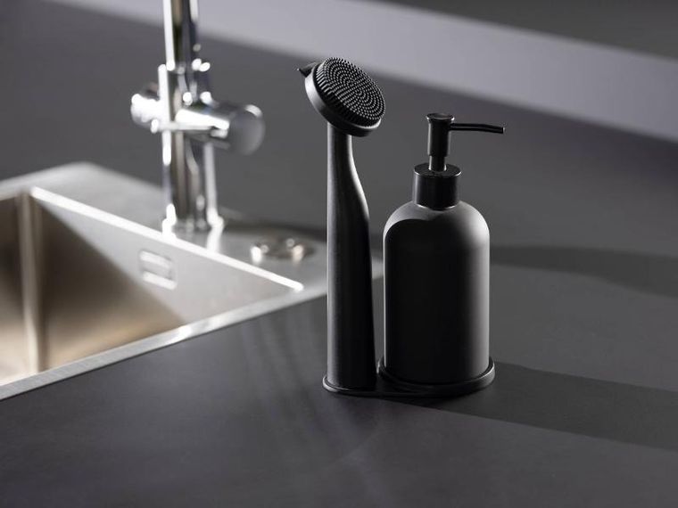 Wenko, zestaw kuchenny, dozownik, 400 ml i szczotka, Piedo