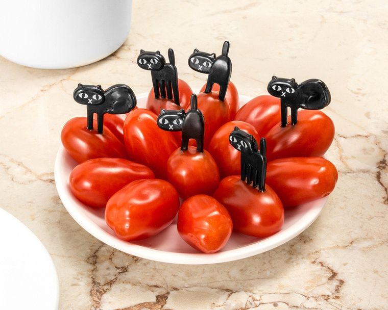 Widelczyki na przekąski, kotki