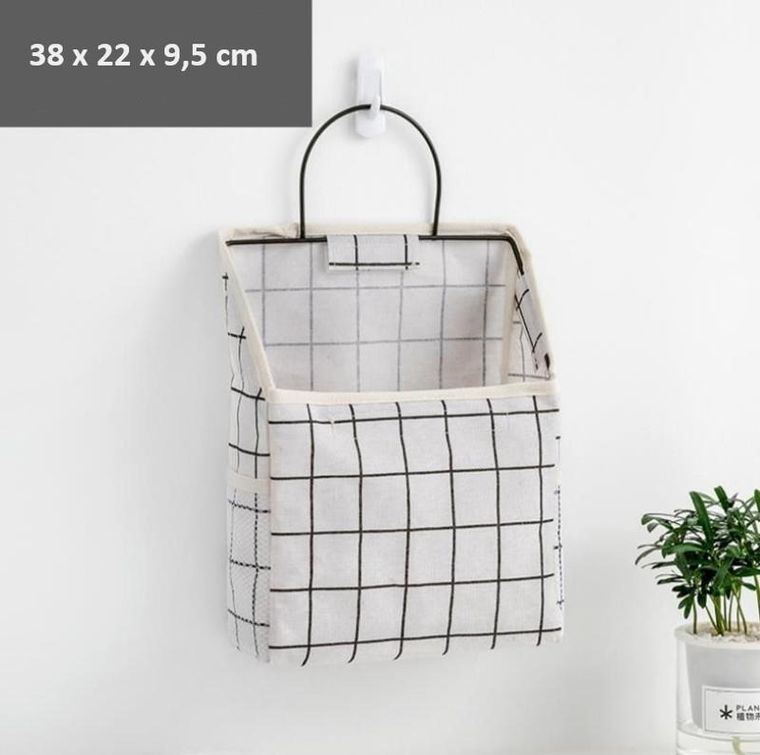 Wielofunkcyjna półka wisząca, organizer ścienny, kratka