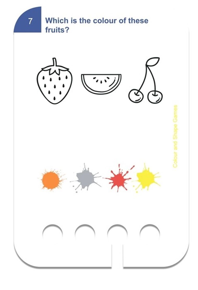 WiemTo, Kolory i Kształty, karty edukacyjne, 3+