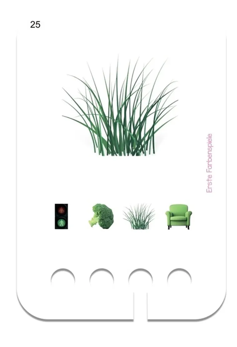 WiemTo, Zabawy z Kolorami, karty edukacyjne, 2 latka