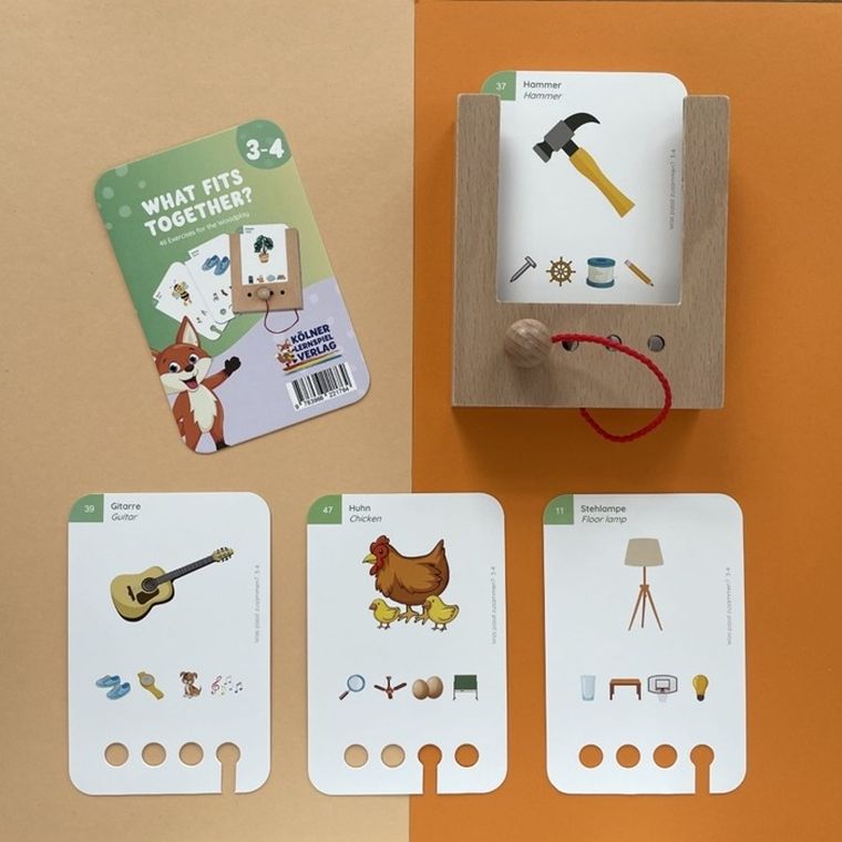 WiemTo, Zestaw Startowy: pudeło + 6 kompletów kart edukacyjnych, 3-4 latka