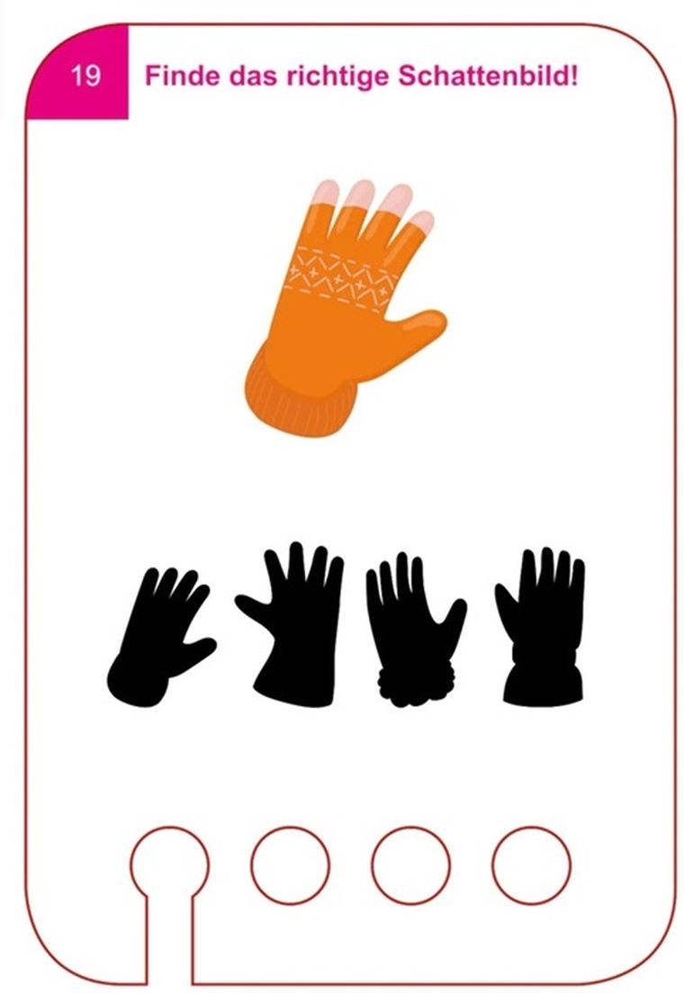 WiemTo, Znajdź Cień, karty edukacyjne, 5+