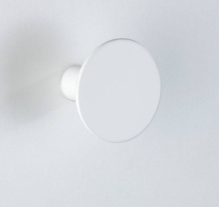 Wieszak łazienkowy 5 cm, biały