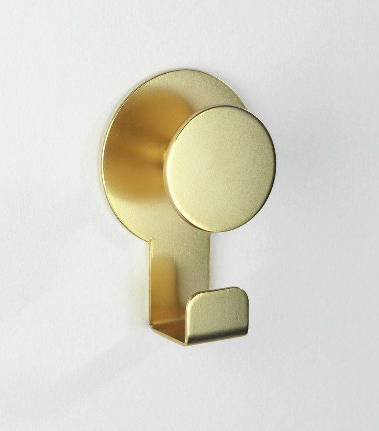 Wieszak łazienkowy, blandas złoty mat