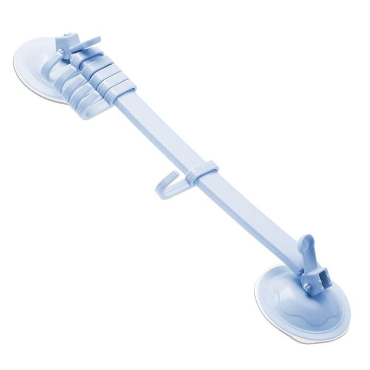 Wieszak na gąbkę, ściereczkę, myjkę, niebieski