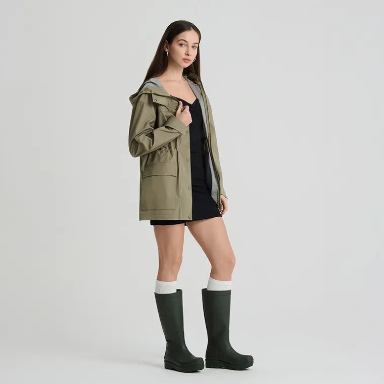 Wodoszczelny płaszcz przeciwdeszczowy z membraną NOWEAR