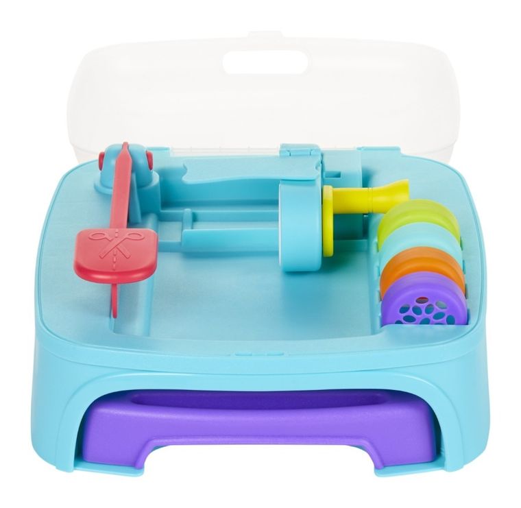 Wonder Factory, Dough Creation Station, masa plastyczna z bazą do przechowywania, 14 elementów